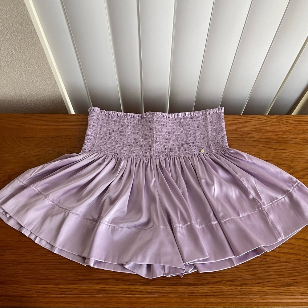 Natural Life Daisy Smocked Shorts Lavender Size M - Picture 11 of 14